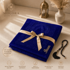 Personalisierter Gebetsteppich – Blau - Molora